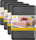 Wilton Easy Layers Sheet Cake Pan, Rectangle Sheet Pan, 2-Piece Baking Sheets by Wilton