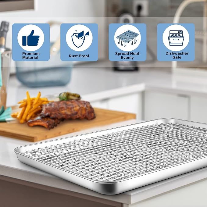 17.5 Inch Baking Sheet Pan - Image 4