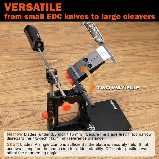 SHARPAL 202H Precision Knife Sharpening System–Adjustable Angle 10–35° Knife - Image 5