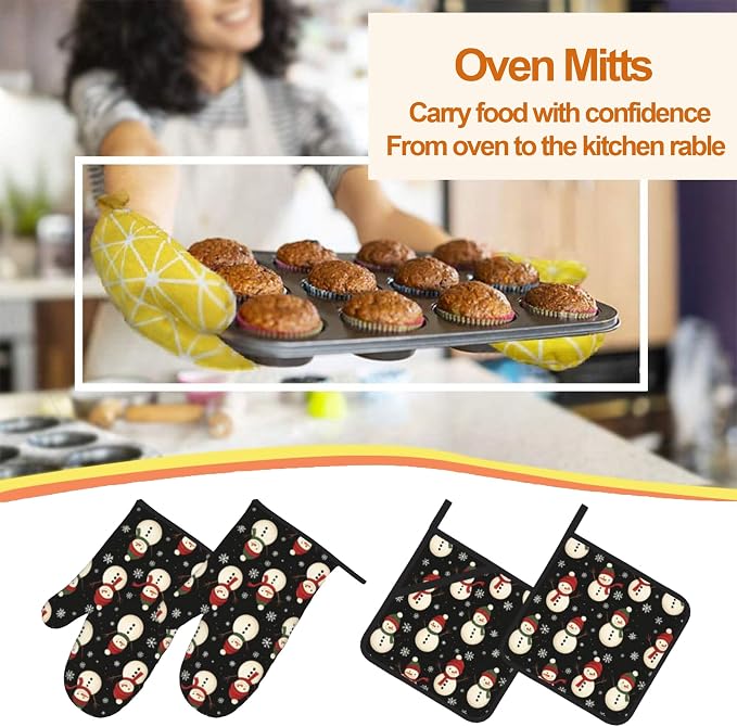 Oven Mitts and Hot Pads Set - Image 7
