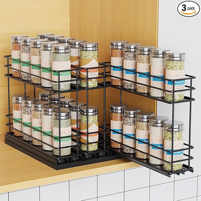 Mystozer Pull Out Spice Rack Organizer by Mystozer