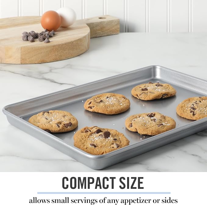 Martha Stewart Gallen 13x9 Inch Nonstick Carbon Steel Cookie Sheet - Image 7