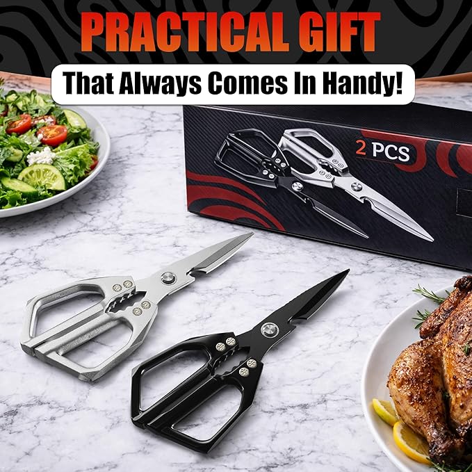 Poultry Shears Heavy Duty Set of 2 – 3Cr13 Stainless Steel | Style of Japanese - Image 9