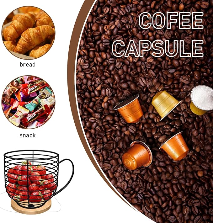 BYTEAIDREX Coffee Pod Holders for Counter - Image 4