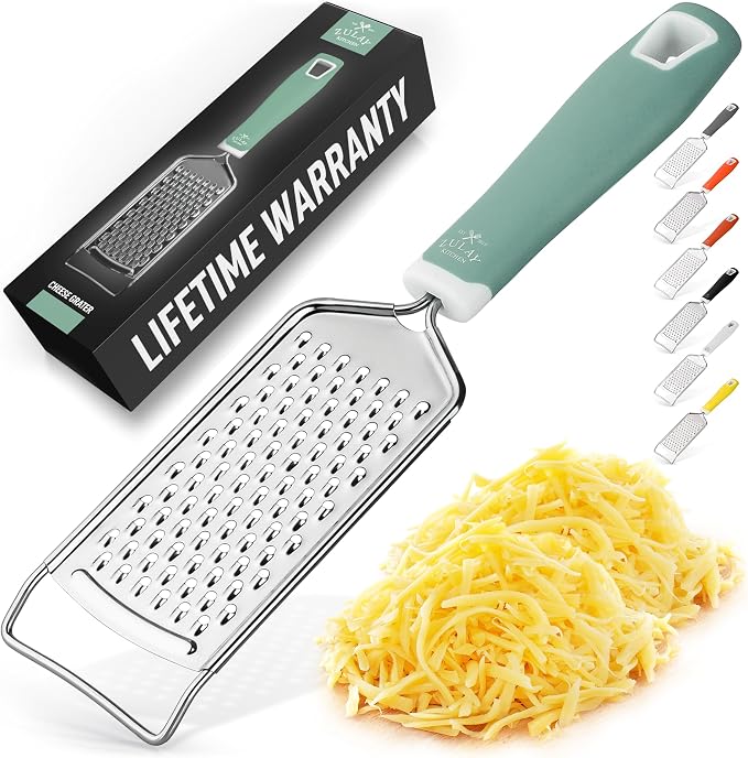 Zulay Kitchen Professional Cheese Grater Stainless Steel by ZulayKitchen