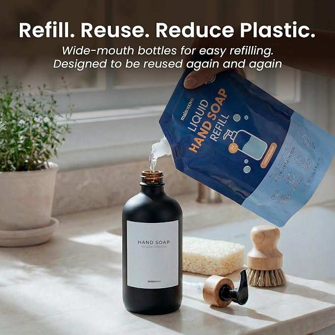 MaisoNovo Glass Dish Soap Dispenser - Image 7