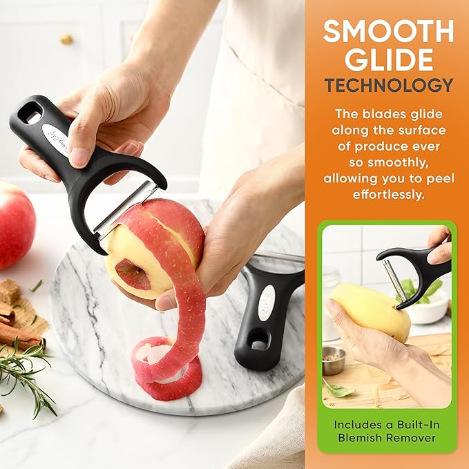Spring Chef Stainless Steel Vegetable Y Peeler - Image 4
