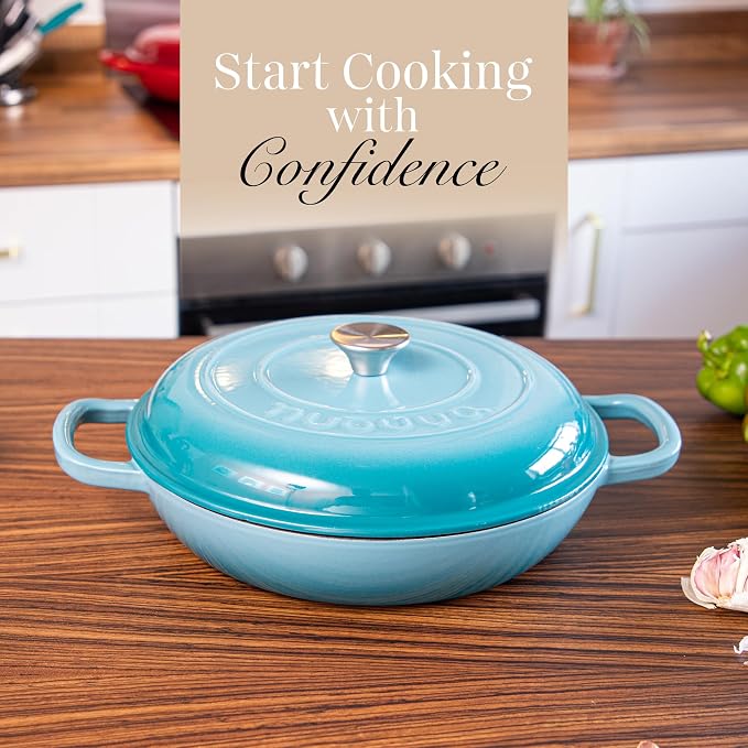 Shallow Cast Iron Casserole - Image 2