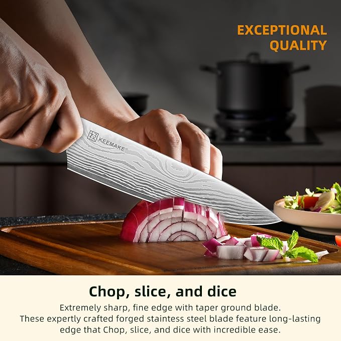 KEEMAKE 14-Piece Knife Set - Image 3