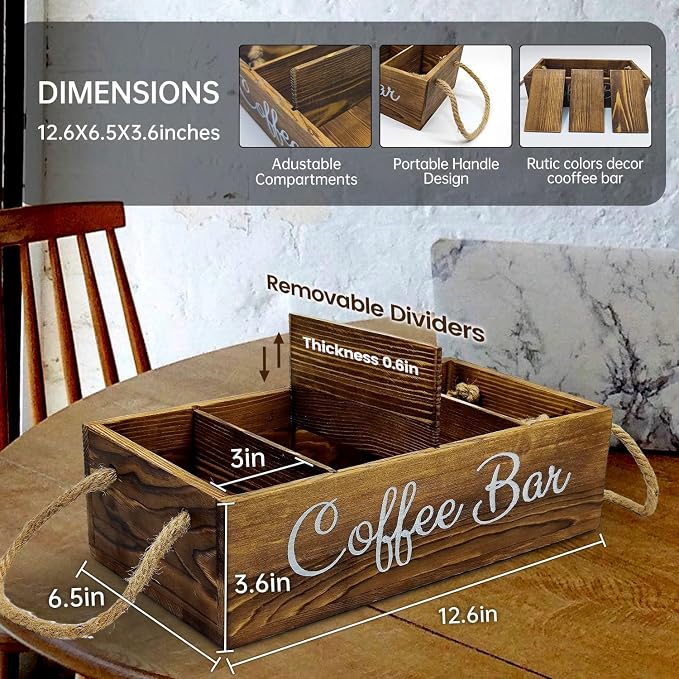 QUALLON Coffee Station Organizer - Image 2