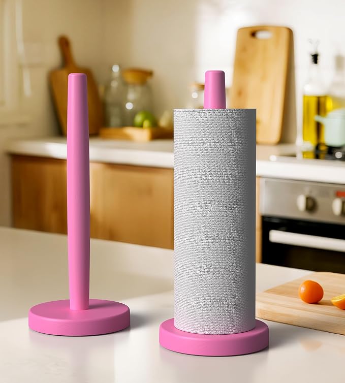KitchLife Wooden Paper Towel Holder Countertop - Image 5
