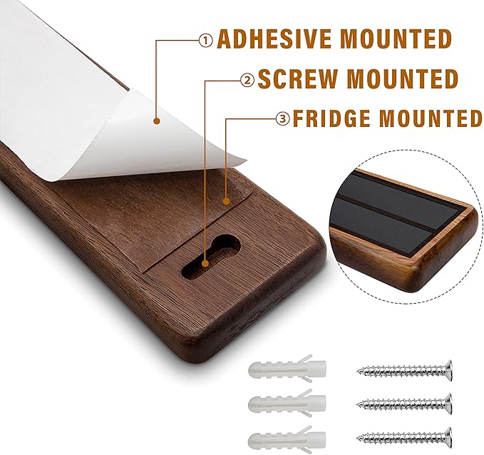 HOSHANHO Magnetic Knife Strips, Magnetic Knife Holder - Image 3