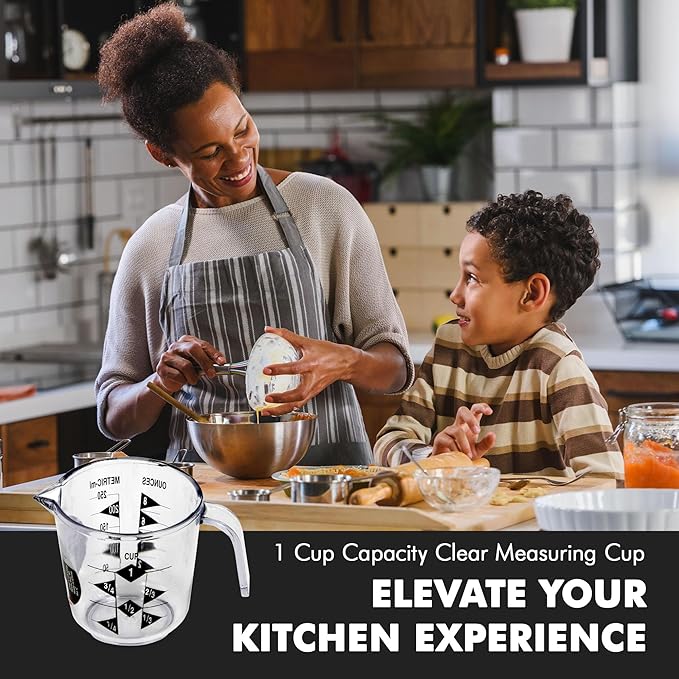 Chef Craft Select Plastic Measuring Cup, 1 Cup Capacity - Image 5