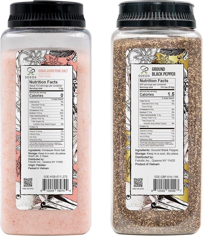 Soeos Salt + Peppercorns - Image 2