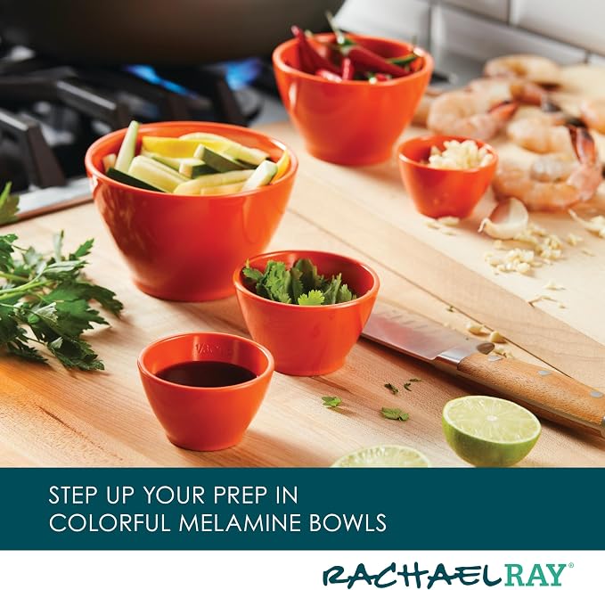 Rachael Ray Pantryware Mixing Bowl Measuring Cup and Utensil Set, 10 Piece - Image 5