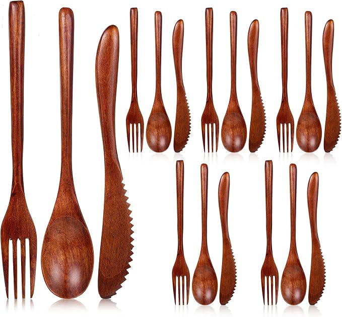 Molain Wooden Utensils for Eating by Molain