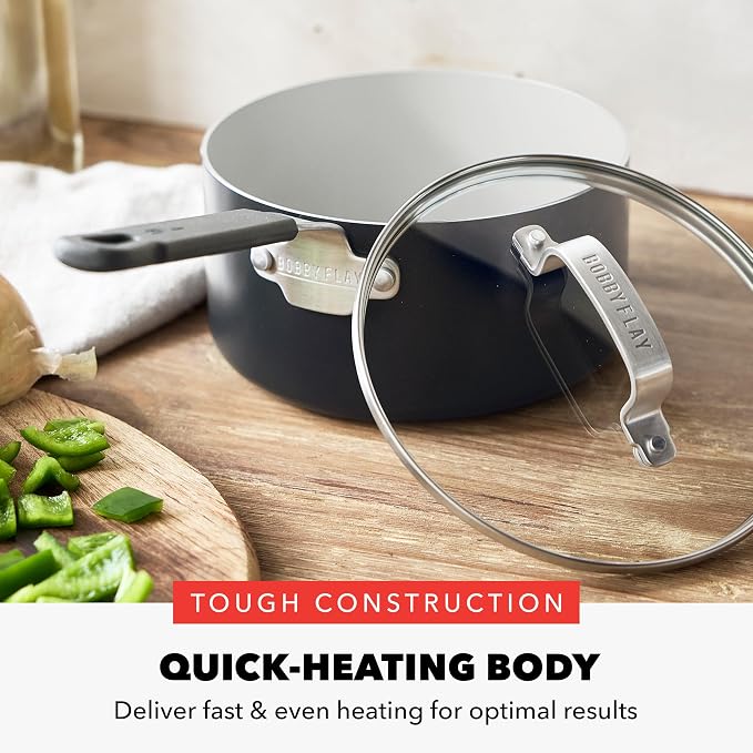 GreenPan x Bobby Flay 2.5QT Nonstick Saucepan - Image 6