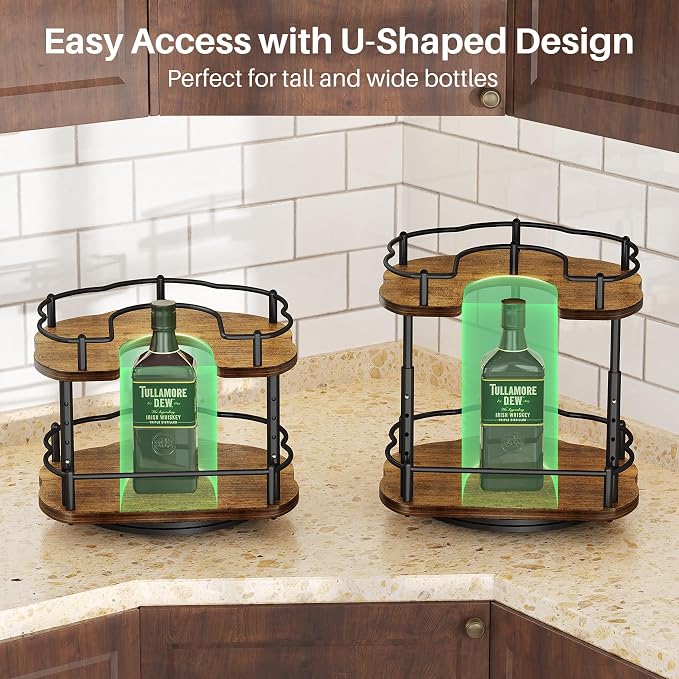 Lazy Susan Organizer Spice Rack - Image 6