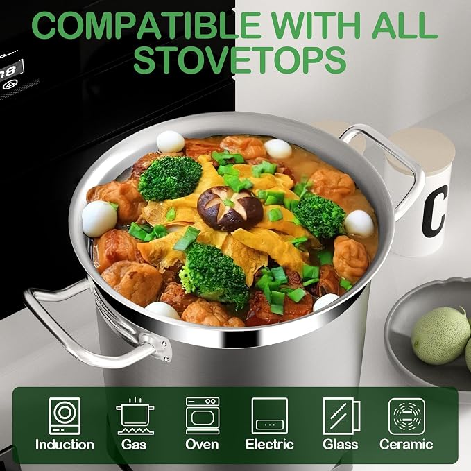 STOCKPOT Commercial Grade Large Stock Pot - Image 2