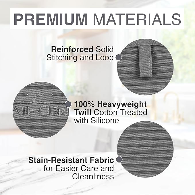 All-Clad Premium Pot Holder & Heating Pad, Heat Resistant to 500 Degrees - Image 5