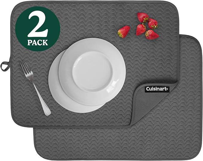 Cuisinart Dish Drying Mats for Kitchen Counter by BestBrands