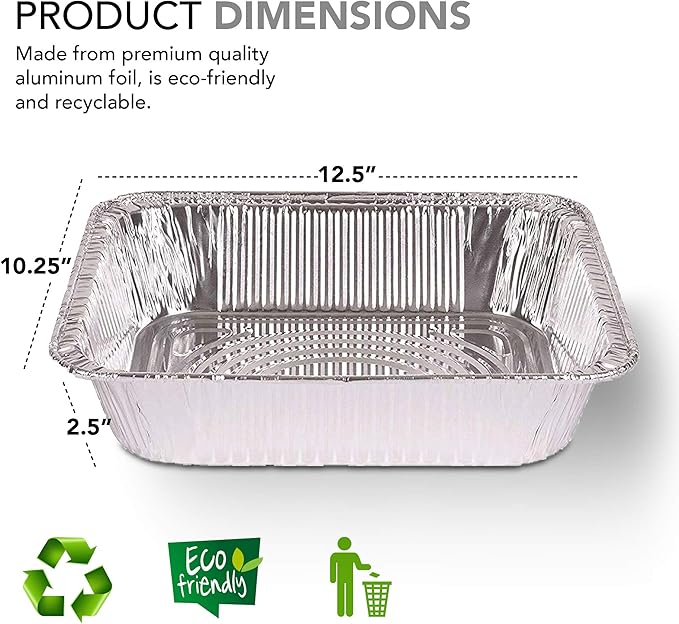 Stock Your Home 9x13 Aluminum Pans - Image 2