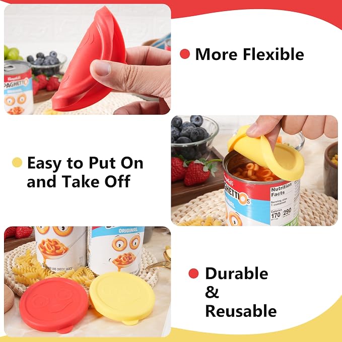 2 Packs Silicone Lids Compatible - Image 3
