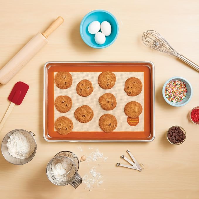 Mrs. Anderson’s Baking Big Sheet Pan, 16-Inches x 22-Inches, Heavyweight - Image 7
