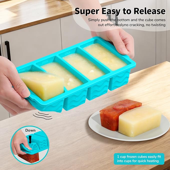 3-Pack Silicone Freezer Trays - Image 4