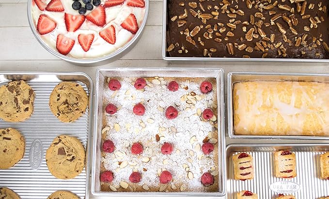 USA Pan Jelly Roll Pan, Heavy Duty Aluminized Steel, 14.1875 x 9.25, - Image 4