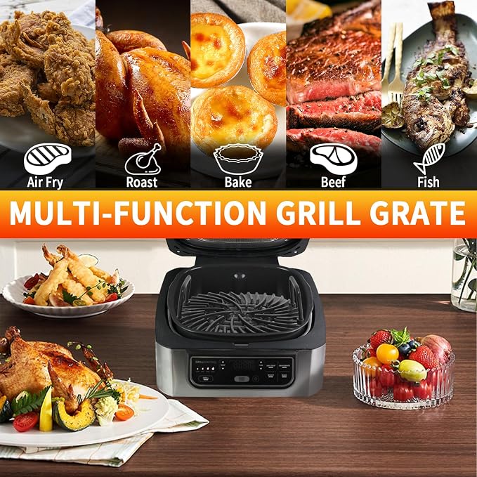 Grill Grate and Replacement Splatter Shield - Image 6