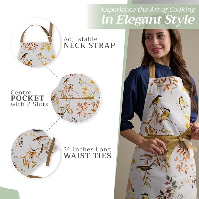 Maison d' Hermine 100% Cotton Apron - Image 5