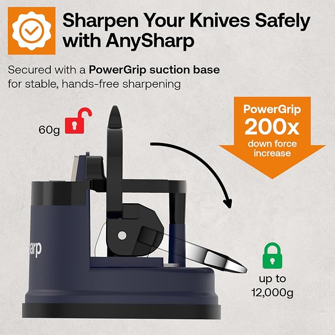 AnySharp – Editions – Hands Free Knife Sharpener - Image 4