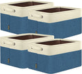 BALEINE 4 Pack Fabric Closet Storage Bins by BALEINE