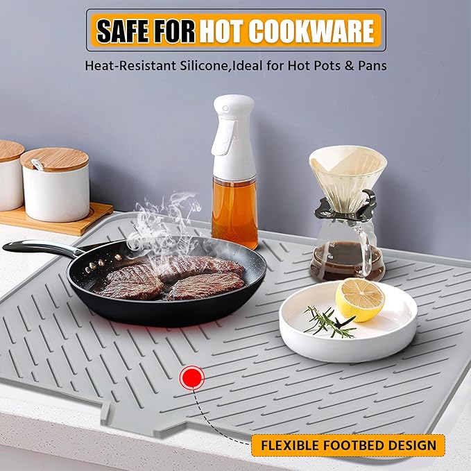 Luxet Silicone Dish Drying Mat - Image 6
