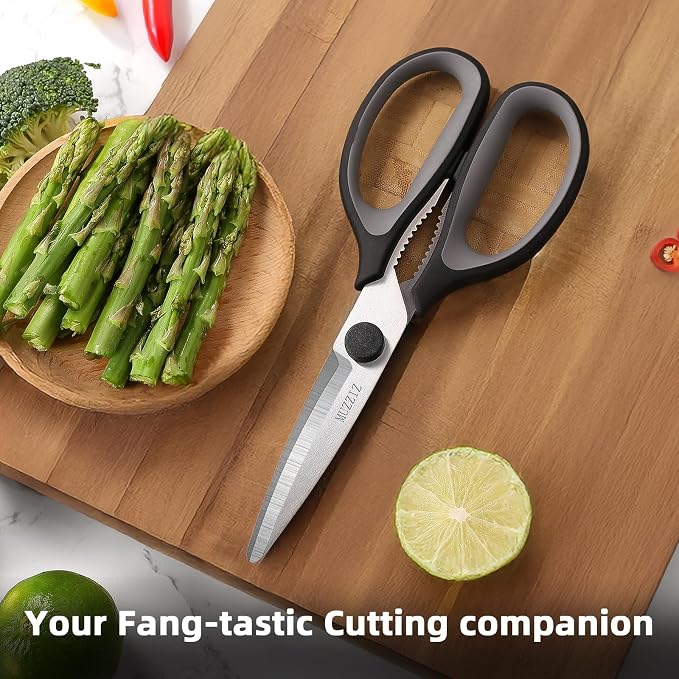 Kitchen Scissors All Purpose, Heavy Duty Stainless Steel Come Apart Kitchen - Image 7