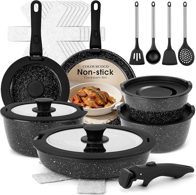 Pots and Pans Set by Colourcoco