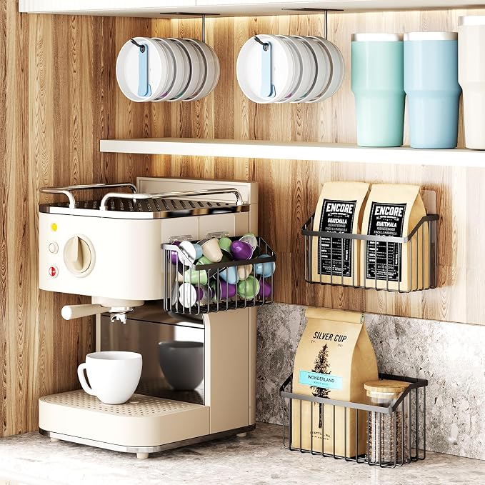 NiHome 5PCS Cabinet Door Lid Organizers Holders - Image 5