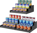 Expandable Bamboo Can Rack Organizer, 3-Tier Adjustable Pantry Storage by NuoyuanShen
