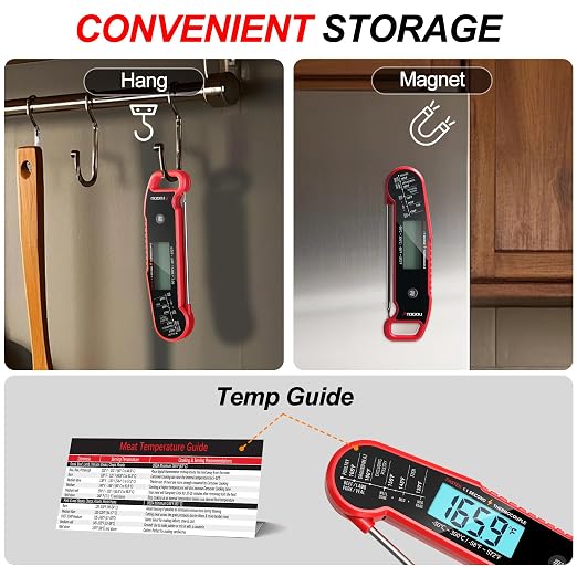 Atogou Meat Thermometer, Professional Food Thermometer, <1 Sec Instant Read - Image 9