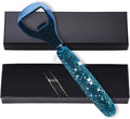 Handcrafted Blue Crystal Bling Beer Opener – Sparkle Diamond Bottle Openers by Unknown