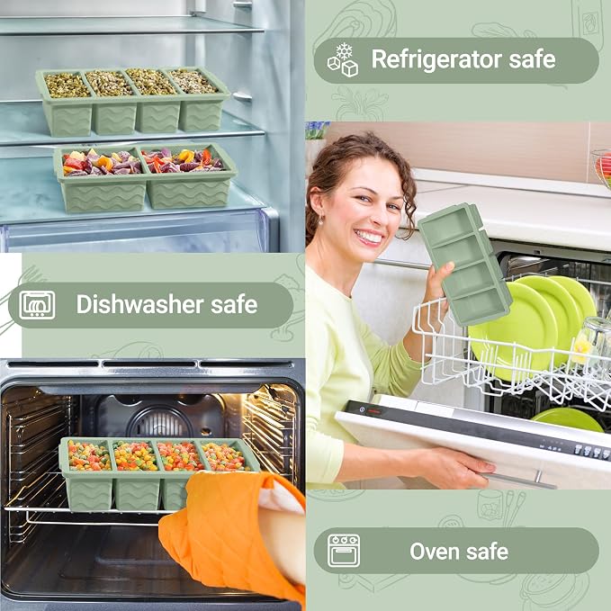 Silicone Freezer Molds for Soup - Image 6