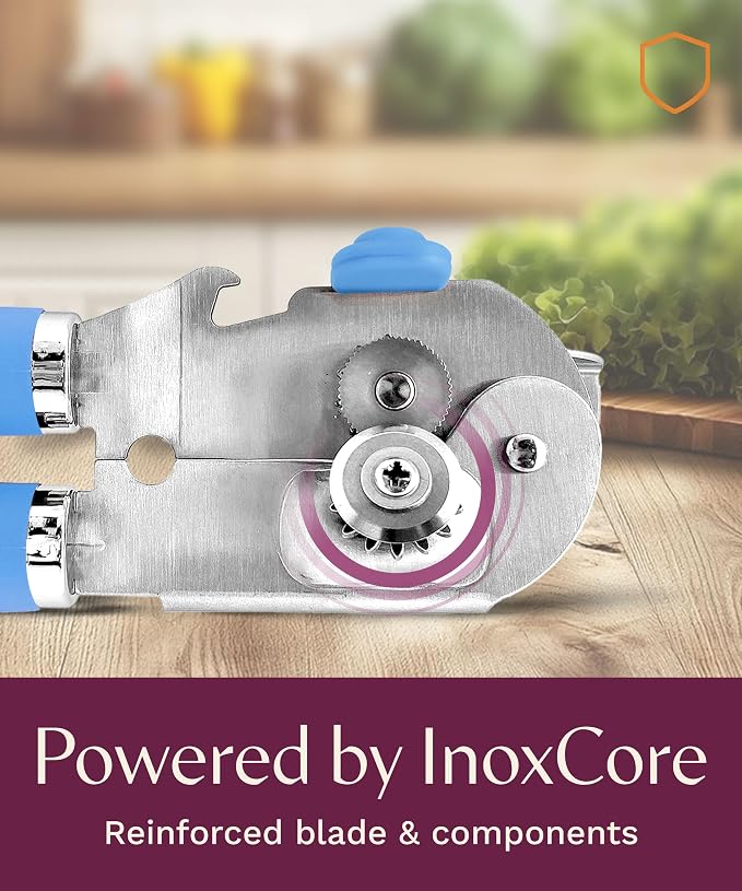 Premium Multifunctional Magnetic Manual Can Opener and Bottle Opener, Heavy - Image 4