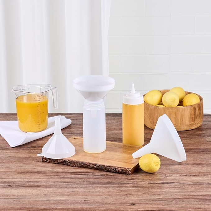 Restaurantware-Met Lux Plastic Funnel Set, 1 Pouring Tool Set - Image 4