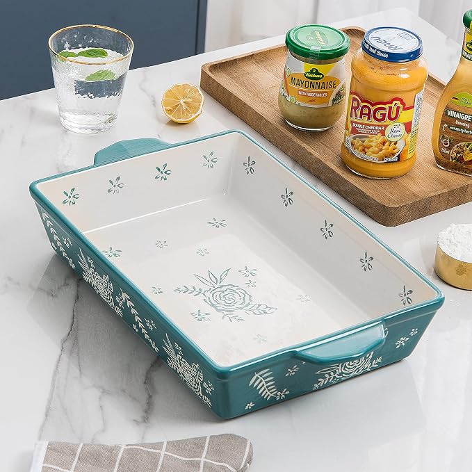 Wisenvoy Casserole Dishes For Oven Baking Dish Ceramic Casserole Dish Lasagna - Image 6