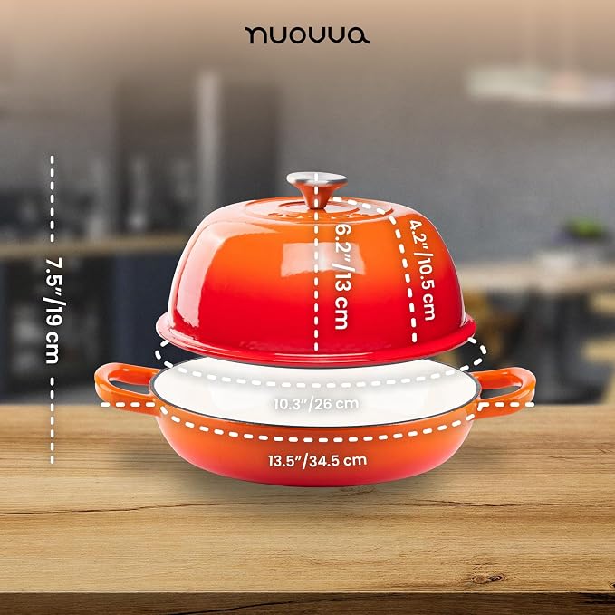 Enamelled Cast Iron Dutch Oven Pot – Dutch Oven - Image 2