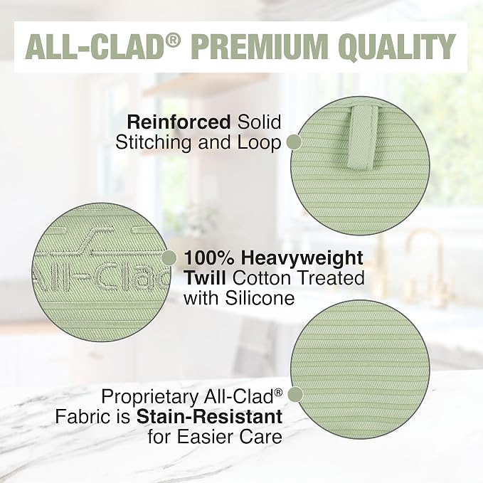 All-Clad Premium Pot Holder & Hot Pad: Heat Resistant to 500 Degrees - Image 5