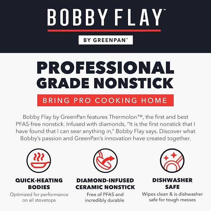GreenPan x Bobby Flay 1.67QT Nonstick Saucepan - Image 10