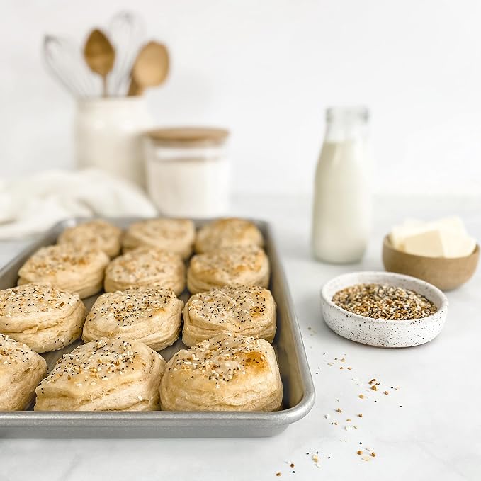 USA Pan Bakeware Nonstick Jelly Roll Baking Sheet Pan, Aluminized Steel - Image 2