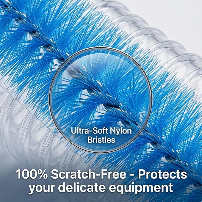 67" Flexible Drain Brush Set, Double Ended Long Hose Pipe Cleaner - Image 3